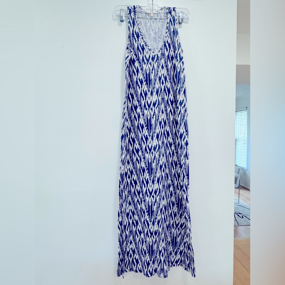 Soft Joie Women's Emilia Peacoat Multi- Color Long Maxi Dress Women's